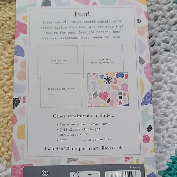 Colorful Compliment Card Set - Picture 4 of 4